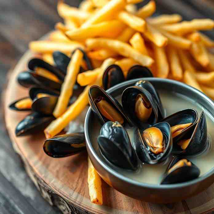 Moules-Frites - Crispy Belgian French Fries & Mussels